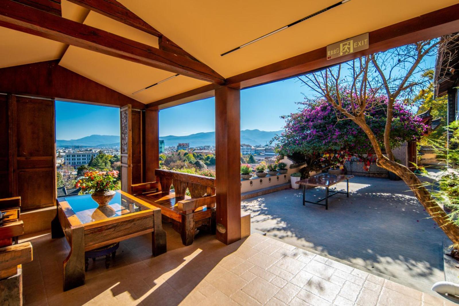 Lijiang Byw Mount View Inn Kültér fotó