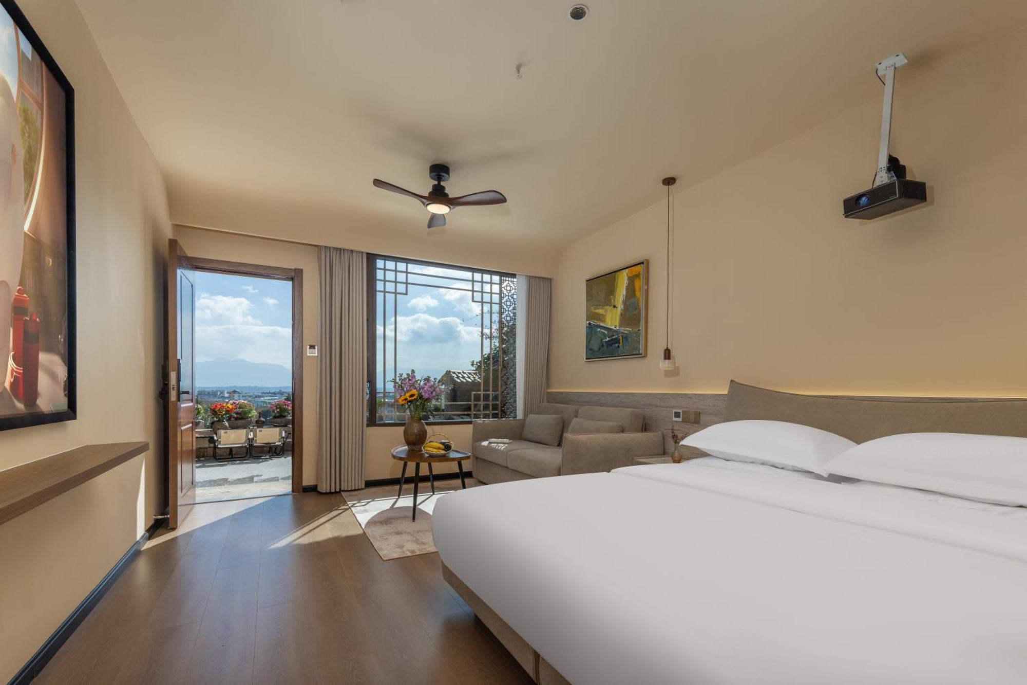 Lijiang Byw Mount View Inn Kültér fotó